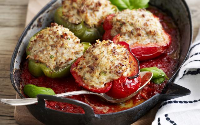 Gevulde paprika