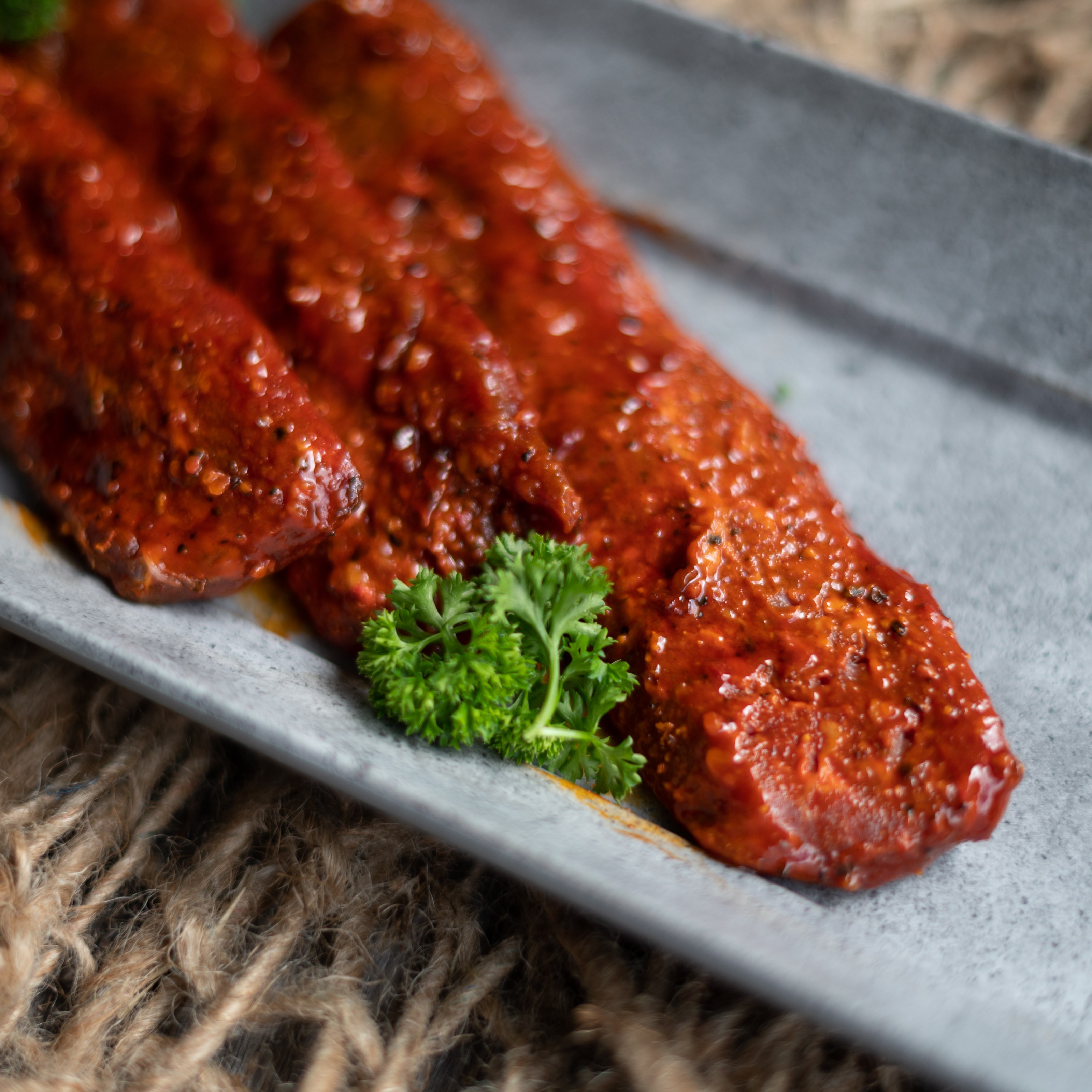 Gemarineerde lamsfilet