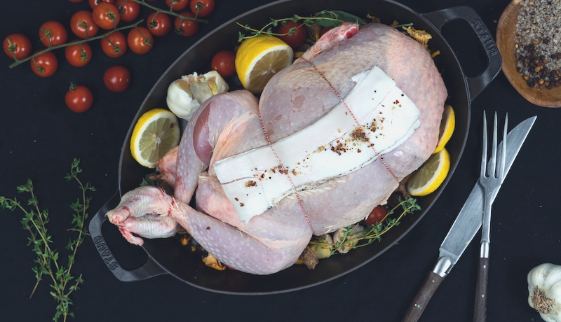 Gevulde kalkoen +- 3kg