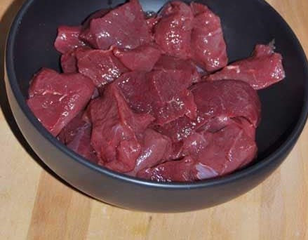 Hertenkalfstoofvlees